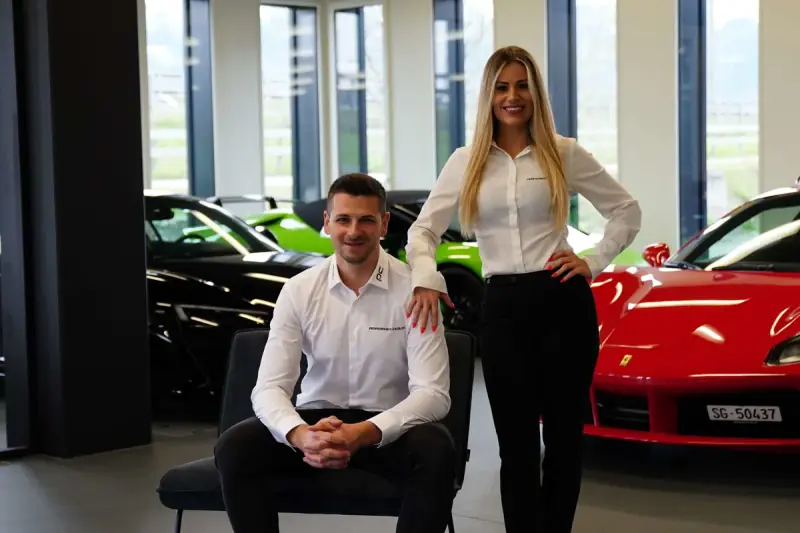The Performance-Rent team in the Widnau showroom